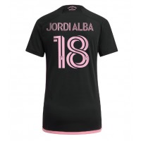 Inter Miami Jordi Alba #18 Vonkajší Ženy futbalový dres 2023-24 Krátky Rukáv